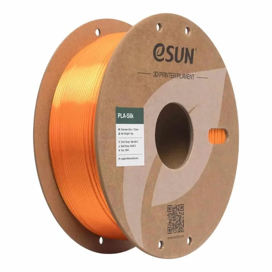 Esun PLA Sedoso Amarillo Oscuro 1Kg