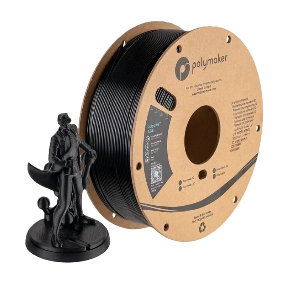 Polymaker ABS Negro 1Kg