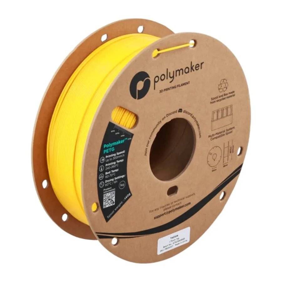 Polymaker PETG Amarillo 1Kg